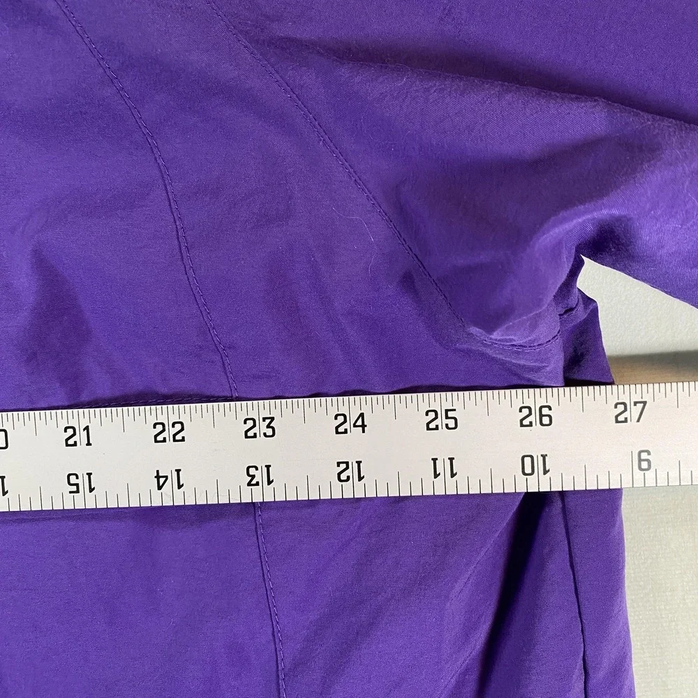 Washington Huskies Nike Jacket 2XL XXL Purple Full Zip Windbreaker Embroidered - Picture 8 of 10